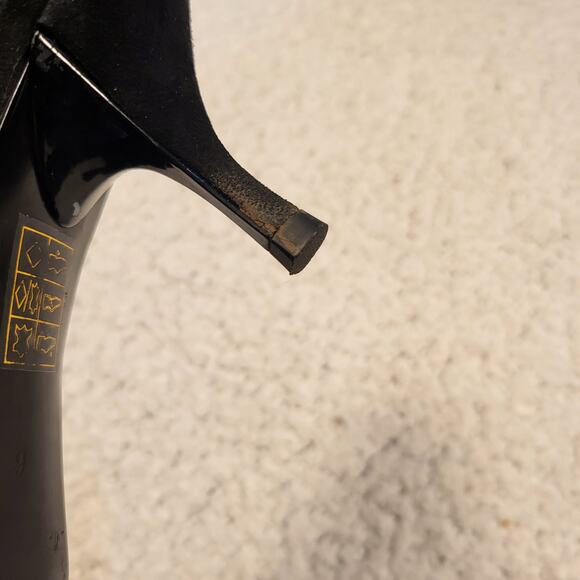 Jeffrey Campbell Gratis pointed-toe mule black suede Womens size 6 - Picture 9 of 9